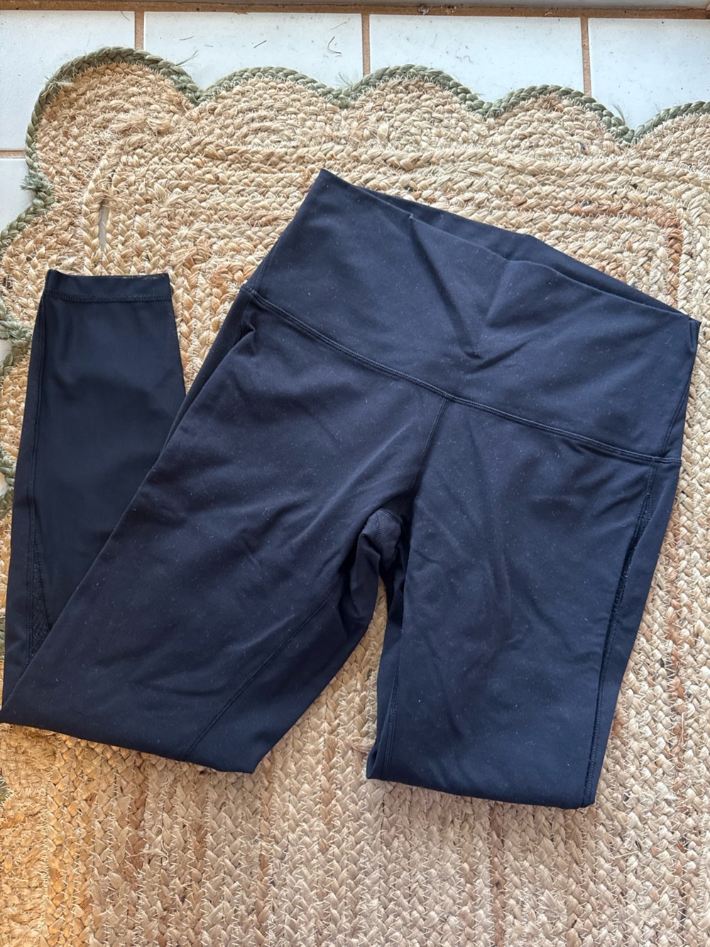 lululemon athletica Black High-Rise Workout Leggings